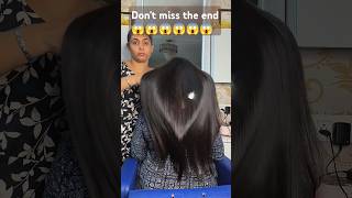 It works 100%=Hair smoothing therapy #1msubscribers #beautician #hairsmoothingtreatment #viralshorts