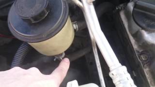 Nissan primera p12 steering noise fix