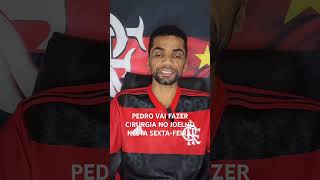 NOSSO ATACANTE PEDRO VAI FAZER UMA CIRURGIA NO JOELHO NESTA SEXTA-FEIRA.