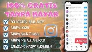 Cara Menambah Followers Instagram Gratis Permanen Tanpa Akun Tumbal Terbaru 2022