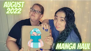 August Manga Haul | Rightstuf Unboxing #manga #rightstuf