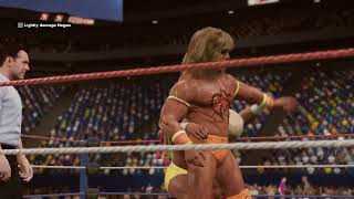 WWE 2k15 Showcase:Path of a Warrior #3:Ultimate Warrior vs Hulk Hogan(Wrestlemania 6)