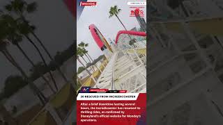 OC News Flash | 🎢🚨 Incredicoaster Evacuation at Disney California #orangecounty