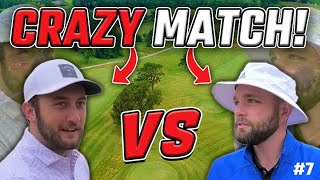 Mid-Handicapper (with strokes) VS Scratch Golfer | BS Golf Match 7