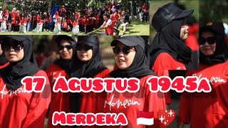 DIRGAHAYU REPUBLIK INDONESIA || MERDEKA 💖🇲🇨 17 AGUSTUS 1945 || IRT 3 Anak Ikut Serta Dalam Perlombaa