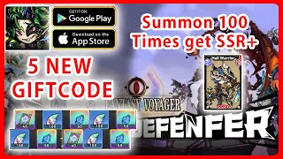 Fantasy Voyager Gameplay - How to Redeem Code Fantasy Voyager & All 5 Giftcodes (Tower defense game)