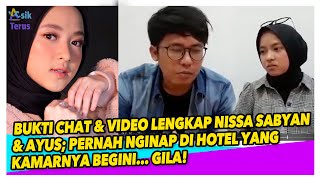 ISI VIDEO, BUKTI CHAT PERSELINGKUHAN NISSA SABYAN & AYUS SABYAN BIKIN RIRIE FAIRUS SYOK!