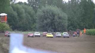 [Europokal] Autocross Zoutleeuw 2013. Klasse 1 zondag. Wedstrijd 14, Halve Finale