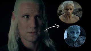 Daemon Sees Daenerys Targaryen and The night king  | House Of The Dragon Episode 8