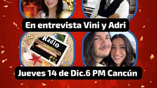 EN ENTREVISTA VINI Y ADRI CON SU CANCION EL NIÑO DEL TAMBOR COVER