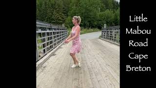 Steps on a Wooden Bridge with Sabra MacGillivray 19! Little Mabou Road, Mabou, Cape Breton