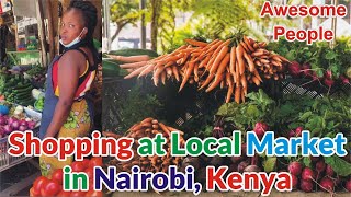 🇰🇪🇲🇦small Visit and Shopping at Local Market In Nairobi Kenya | Nairobi market| Waj Nomadic Life