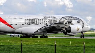 Planes at Birmingham Airport, BHX | 31/10/2023