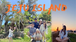 🍊JEJU VLOG 2🌴 l 자꾸 보고 싶은 힐링 스팟 / 인생사진 스팟 / 제주 맛집 / 산방산랜드_레일썰매 / 데이지꽃밭