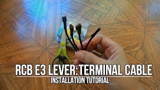 RCB E3 Lever: Terminal Cable Installation | Suzuki Raider 150FI | Racing Boy Concept