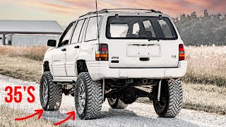 Big Tires and Rubicon Wheels for the ZJ