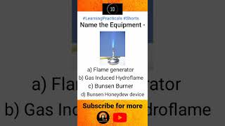 Learn Practicals and Laboratory Concepts - Learning practicals #10 #shorts #chemistry #practical