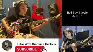 How To Play Bad Boy Boogie By AC/DC On Guitar | Guitar Music Lessons