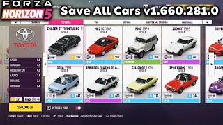 Forza Horizon 5 Save v1.660.281.0 All Cars