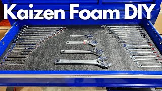 Toolbox Organization - Kaizen foam tips, tricks, and installation!