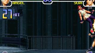 KOF02 Anhel vs. Yuri only Death Combo