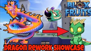 FULL Reworked Dragon Fruit Showcase...(Blox Fruits)