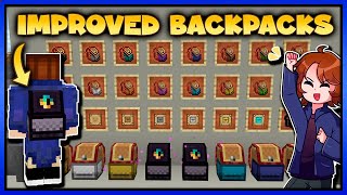 MOCHILAS DE DIAMANTE Y ENDERPEARL IMPROVED BACKPACKS 2024