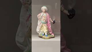 18th century Nymphenburg and Ludwigsburg porcelain at Gardiner museum #Toronto  #teapot #figurines