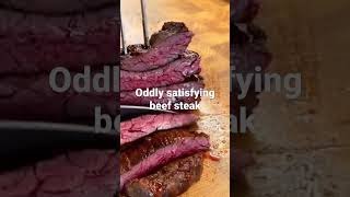 #shorts Oddly satisfying beef steak | KT Food Review