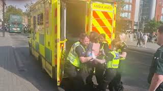 MEANTLE HEALTH PATIENT gets absolutely assaulted of GMP MANCHESTER police 🚔 💯