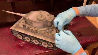 Taigen 1/16 RC Tiger Tank 1 Early Version - UNBOXING