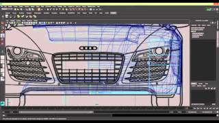 Modelling a Car in Maya Series 1 [P20]