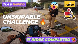 UNSKIPABLE Challenge 🔥 | 17 Rides In 6hrs 🥵