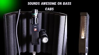 sE Electronics Voodoo VR1 Ribbon Mic on Bass Cabs Sounds Incredible