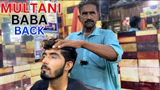 ASMR | MULTANI BABA HEAD & BACK MASSAGE | ASMR Welcome to Baba Multani Realx Massage Body|#asmr  😴|💆