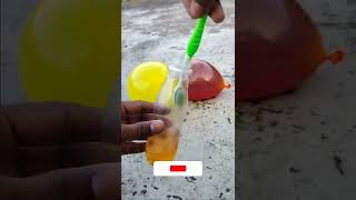 Simple Science Experiment | Water Balloon Vs Petrol | Petrol Trick | #shorts #youtubeshorts #yt