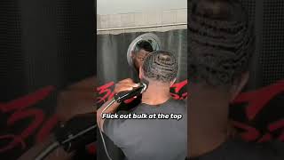 How to taper in 30 seconds💈🔥🔥🔥🔥 Ig: @360silk