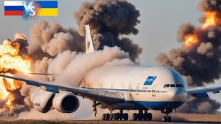 Ukraine counter-invades Russia! The plane carrying 5000 troops to Kursk was hit by a Ukrainian JASSM