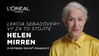 Lekcia sebadôvery s Helen Mirren