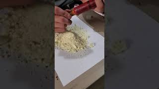 Cutting a flare open