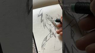 madara uchiha drawing 🗿😱 || Naruto drawing | anime drawing #shorts #art #shorts #animeedits