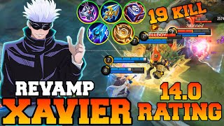 Xavier New Buffed Mage With 19 Kills !! Xavier Top Global Player Gameplay Build Tutorial 2023 MLBB