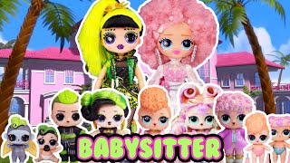 Bhaddie & Goodie BABYSITTING DISASTER! Big Sisters Babysitting Little Sister & Little Brothers