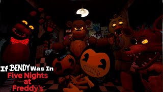 If Bendy was in Five Nights at Freddy's (Fnaf 10th Anniversary)