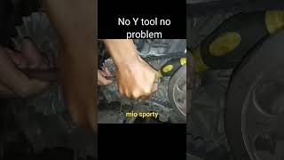 mio sporty/pulley assembly with no Ytool #manongvidalvlog