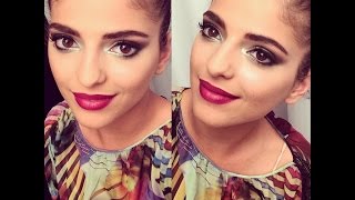 ** Make Up Xenia Deli ! Makijaż na jesień -  delikatne Smoky Eye Khaki - HIT! **