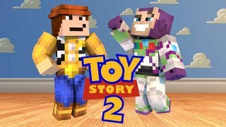 MINECRAFT | Toy Story 2 Adventure Map Part 1: w/ SGCBarbierian!!! *Storytime/Survival"