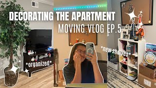 MOVING VLOG EPISODE 5 🏠 Decorating, Organizing, Setting up souvenir cork boards, Apartment update