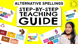 Teaching Kids Alternative Sounds | Phonics Tutorial for grown ups| Spelling Tips  #kids #online