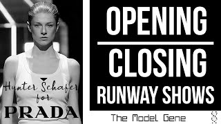 OPENING/CLOSING Runway Shows